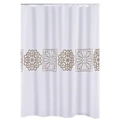 Ridder Duschvorhang Textil 180x200 cm Tunis