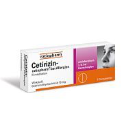 CETIRIZIN-ratiopharm bei Allergien 10 mg Filmtabl. 7 St
