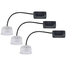 Paulmann LED-Bad-Einbauleuchte LED EEK: G (A - G) LED 18 W Satin 92473