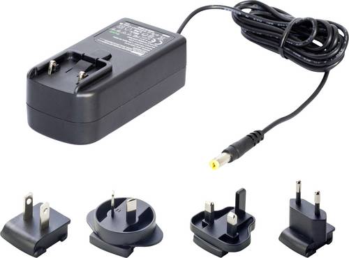 Dehner Elektronik SYS 1460-1105-W2E 2,1x5,5x11mm | with Plug-Set: EU/US/UK/AUS AC/DC Tisch- und Steckernetzteil 5 V/DC 2.1A 10.5W