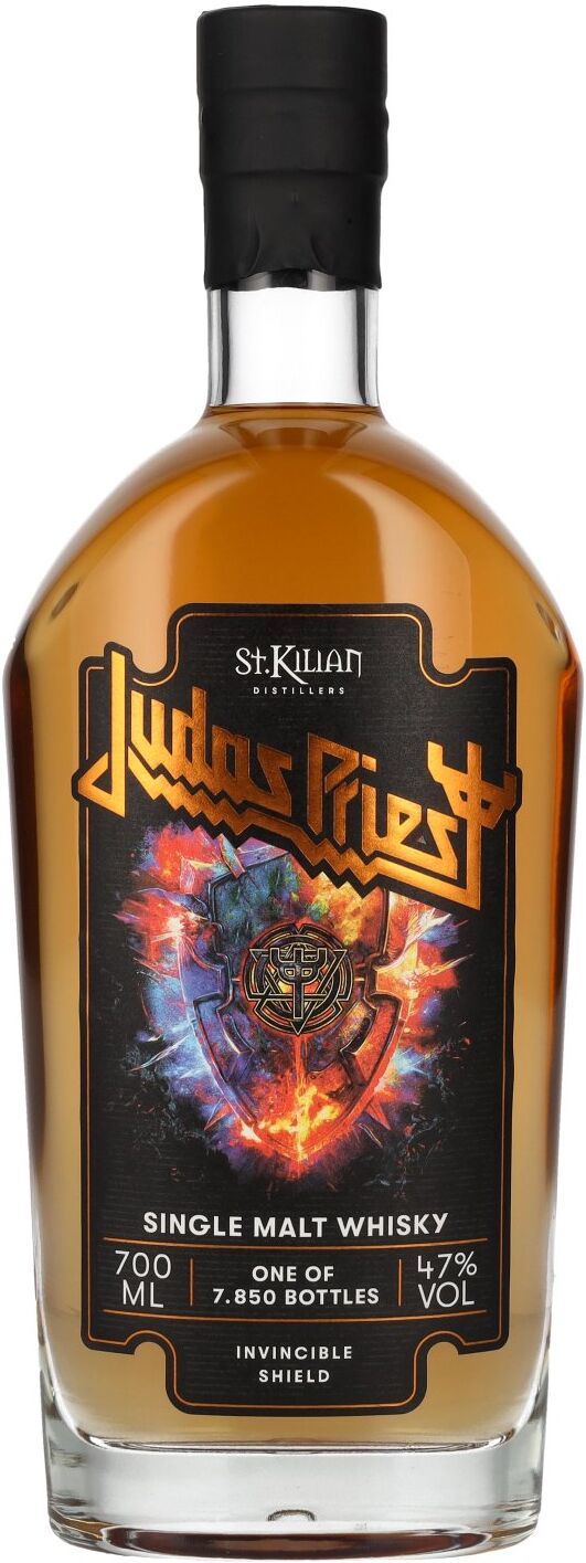 St. Kilian Judas Priest INVINCIBLE SHIELD Single Malt Whisky 47% Vol. 0,7l
