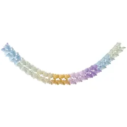 VEPATIM 6 Girlande "Pastellfarben" aus Papier schwer entflammbar Ø12cm 3.6m