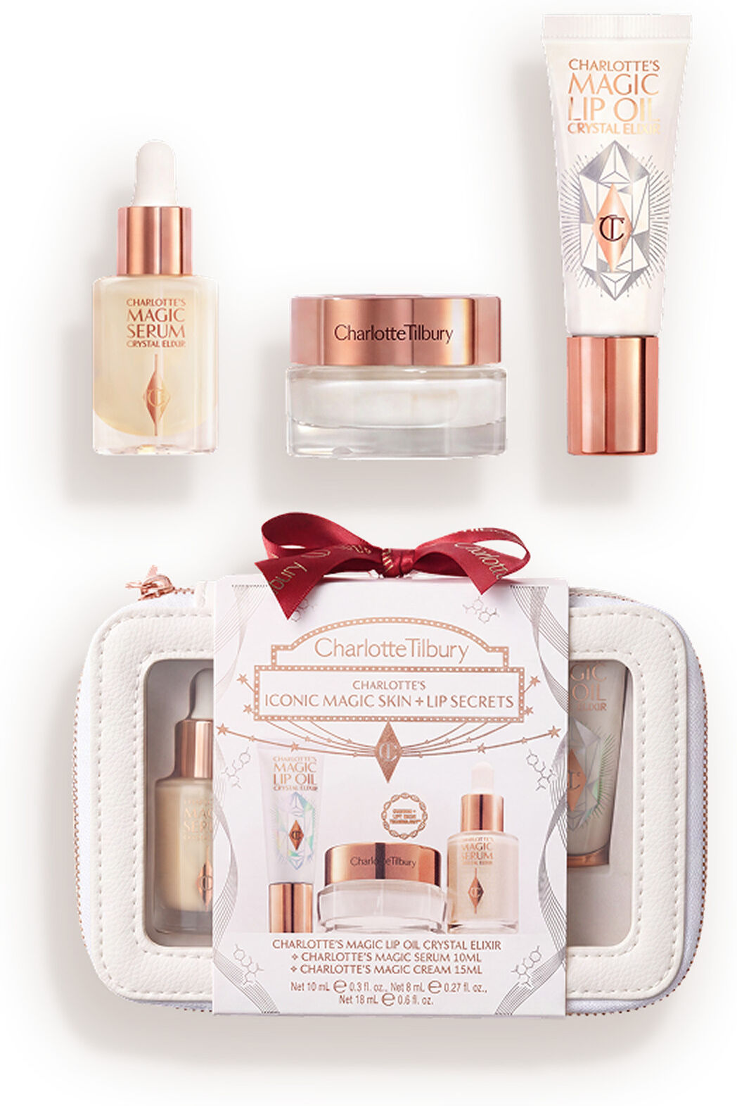 Iconic Magic Skin + Lip Secrets - Face Kit Charlotte Tilbury 2556 Charlotte's Iconic Magic Skin + Lip Secrets Size: