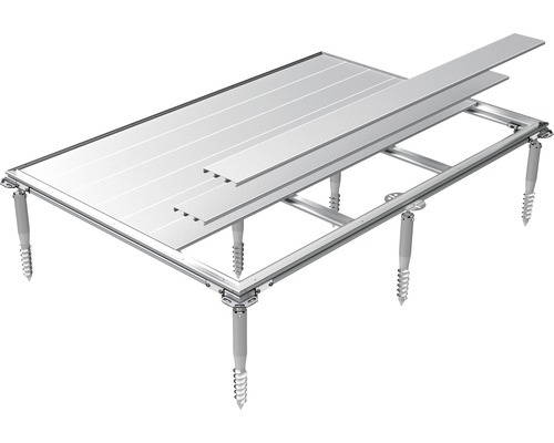 Biohort SmartBasePLUS, Gartenhausboden, Aluminium, Aluminium, Biohort, AvantGarde A8, 2570 mm
