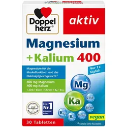 Doppelherz aktiv Magnesium + Kalium 400 30 St Tabletten