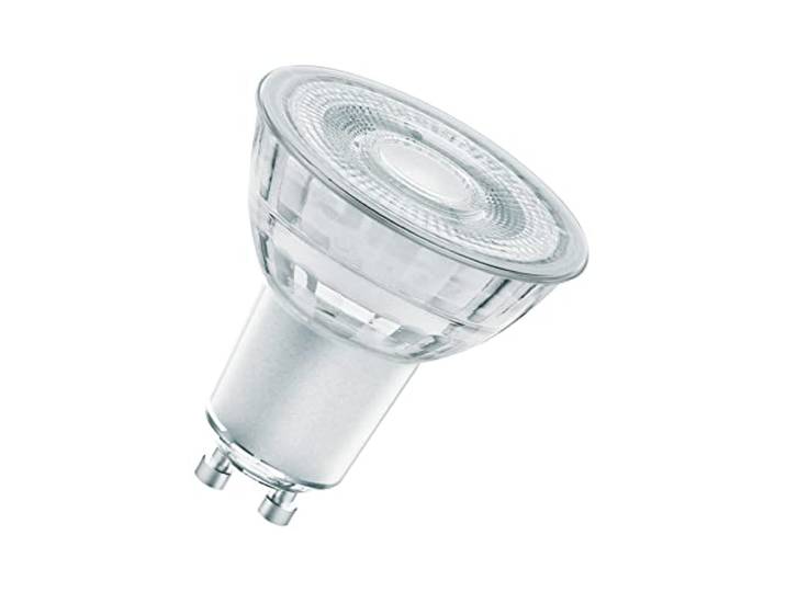 Osram Lampe LED dimmable Superstar avec un rendu des couleurs particulièrement élevé (CRI90)\, GU10-base\, verre clair\,Blanc chaud (2700K)\, 350 Lumen\,Remplacement de 50W-Ampoules 1-Pack