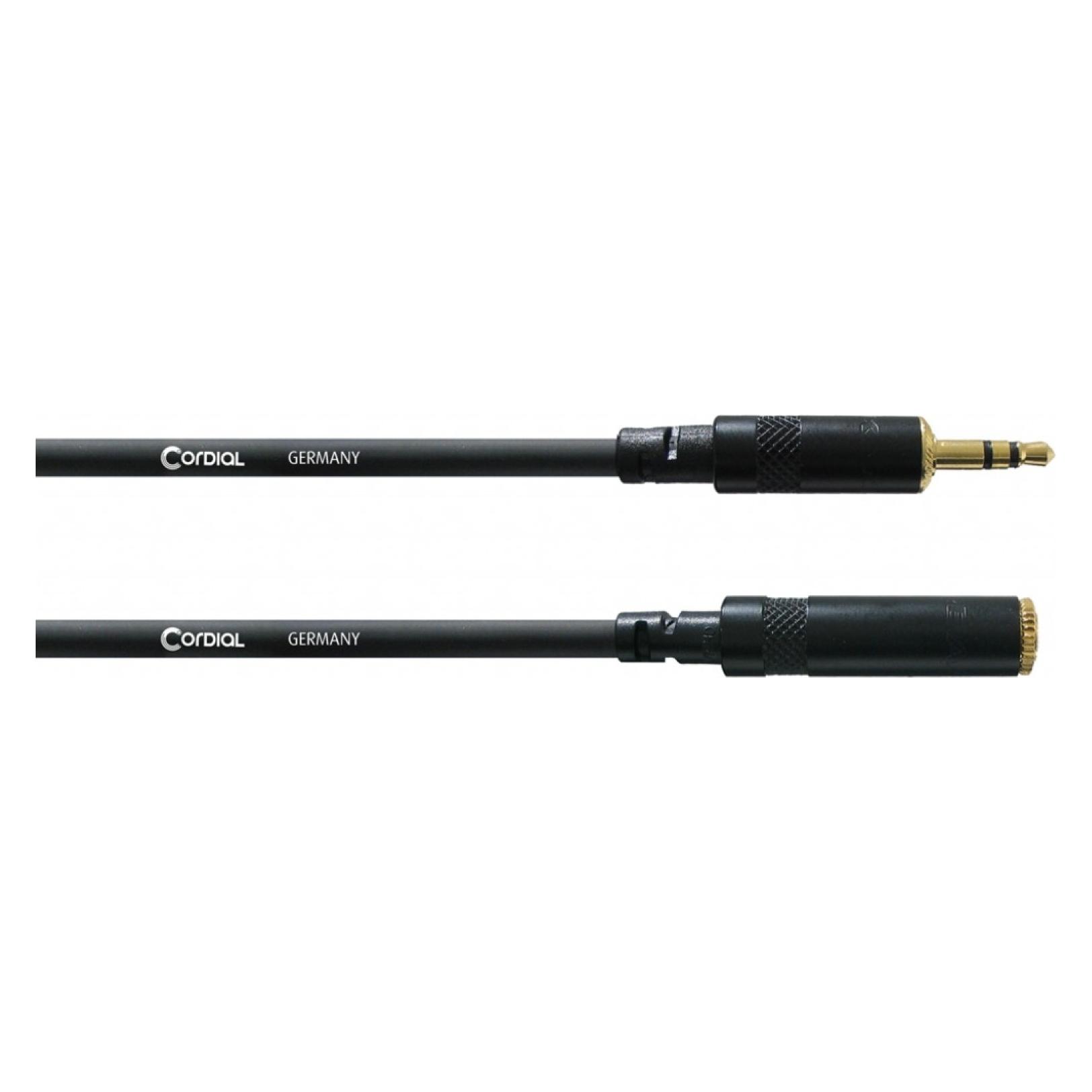 Cordial CFS 3 WY Klinke-Verlängerung (3 m, AUX Kabel) (CFS 3 WY)