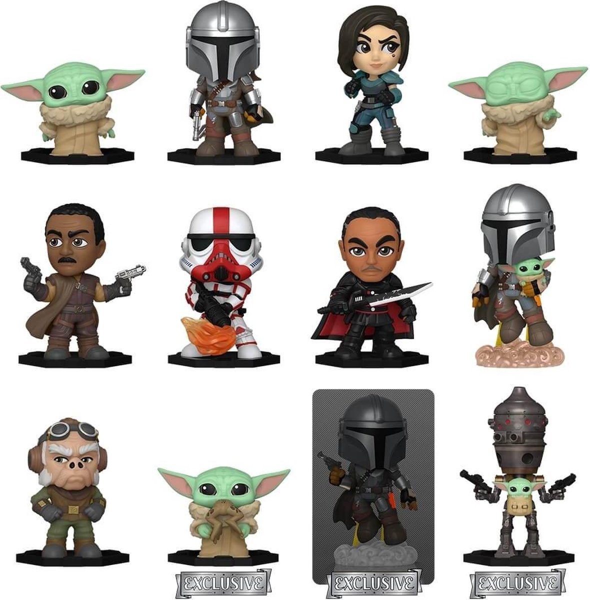 Funko Mystery Minis: The Mandalorian Speciality Series Figuur