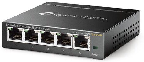 Switch TP-Link TL-SG105S 5 Portas 10/100/1000Mbps