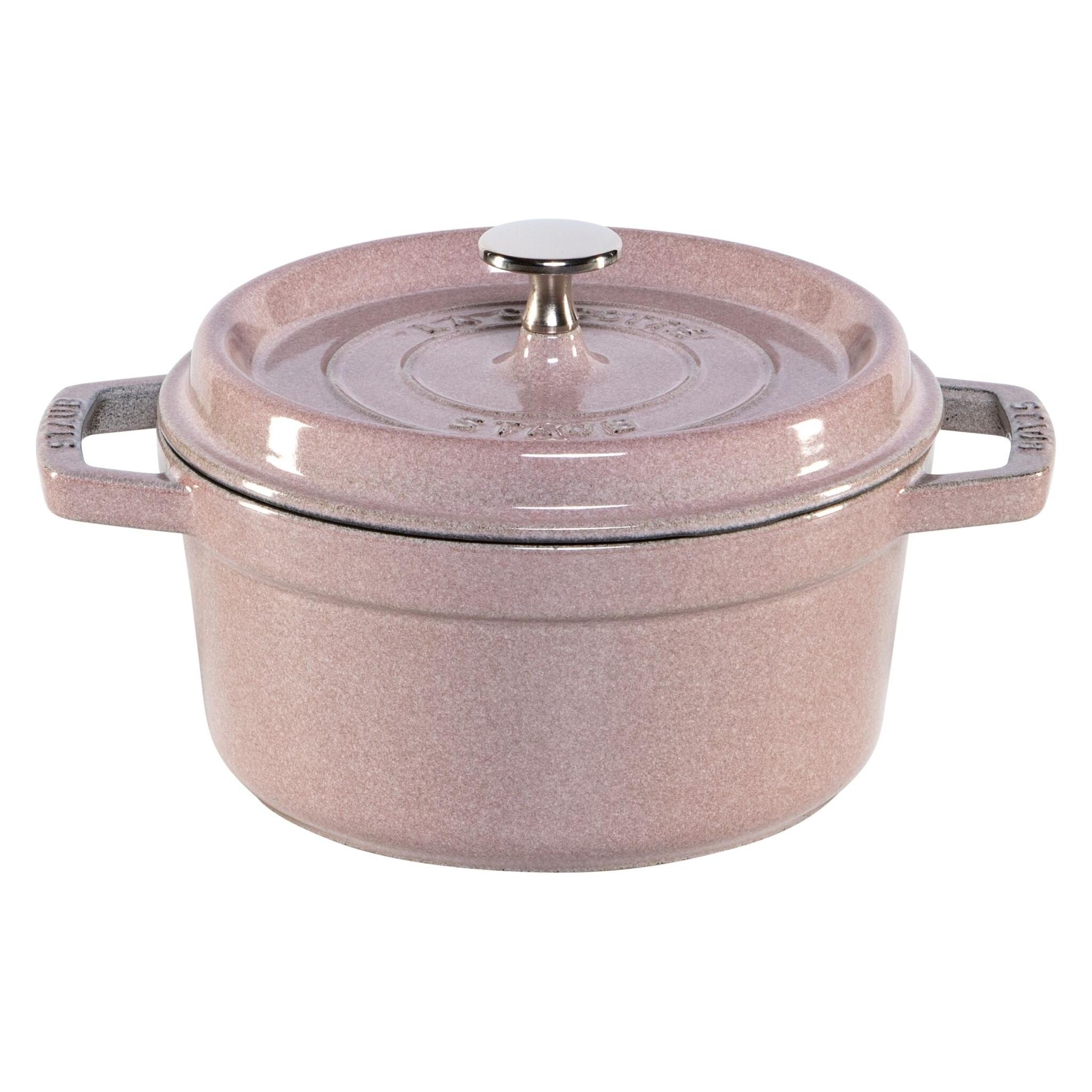 Staub Cocotte 20 cm, rund, Kirschblüte, Gusseisen (Wok Pfanne, Gusseisen, 20 x 11.50 cm) (1021918)