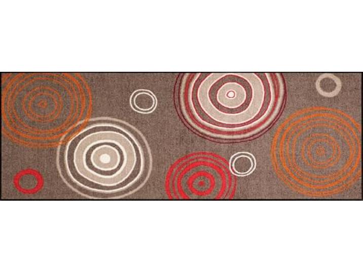 Erwin Müller Fußmatte Kaiserslautern braun/rot Größe 40x100 cm