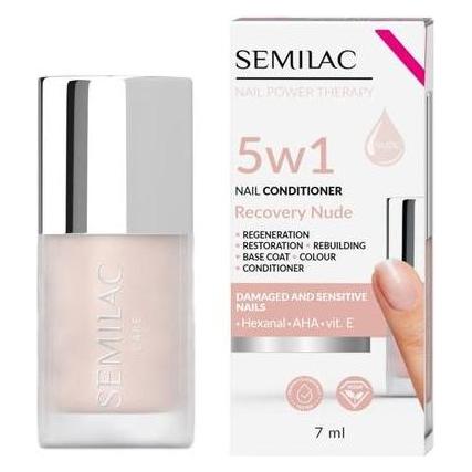 Semilac Nail Conditioner 5in1 Recovery Nude 7ml (7 ml) (49999548)