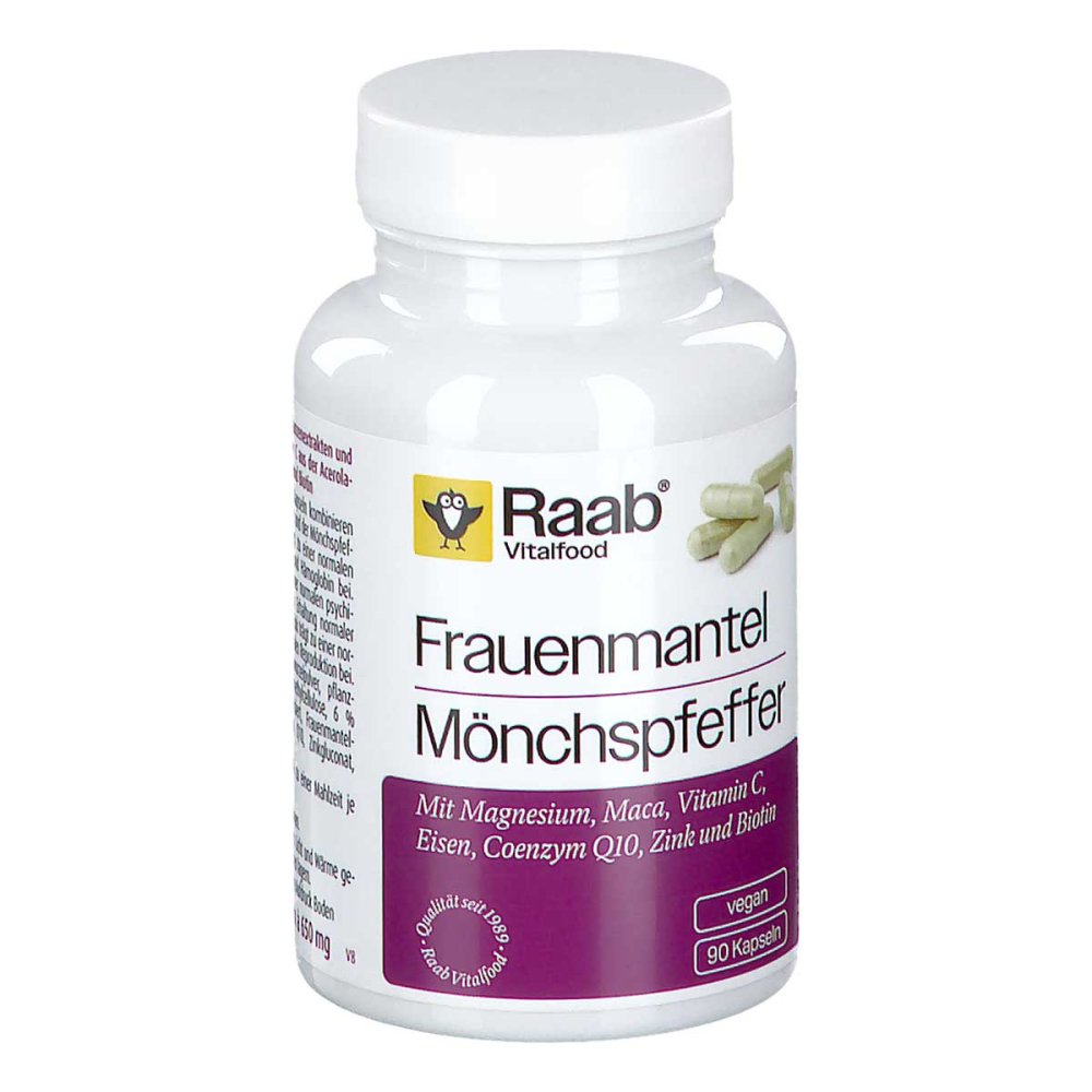 Raab Vitalfood GmbH Raab Vitalfood Frauenmantel Mönchspfeffer Kapseln 20293754