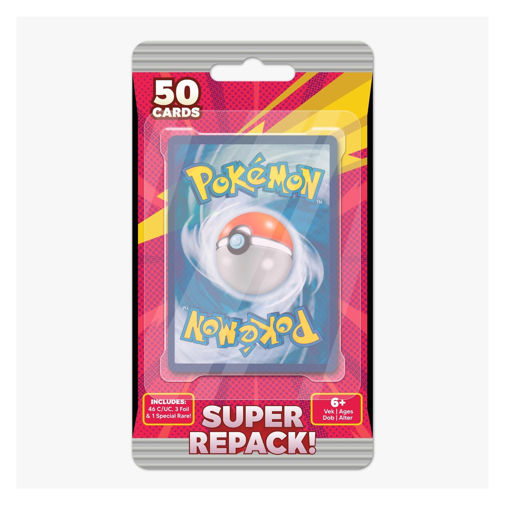 Pokémon Saivix - Pokemon TCG Super Repack 50 Cards (Booster Pack) (1330519)