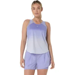 Asics Damenlaufshirt Road Fade Tank - blau / 36