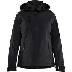 Damen Softshell Winterjacke - XXL - schwarz