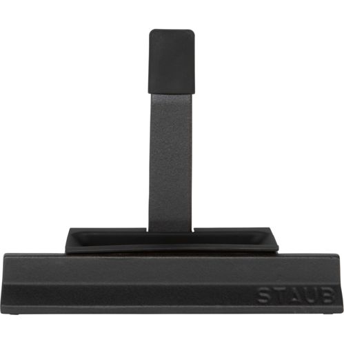 Staub Deckelhalter Gusseisen schwarz