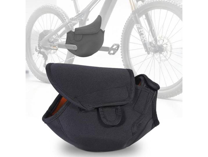 E-Bike Mittelmotor Schutzhülle Neopren Allwetter-Schutz, Schwarz, 26x20x32 cm, Freizeit & Co, Sport & Fitness, Fahrräder, Fahrradzubehör
