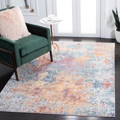 SAFAVIEH Crystal Ippolita Modern Abstract Distressed Rug