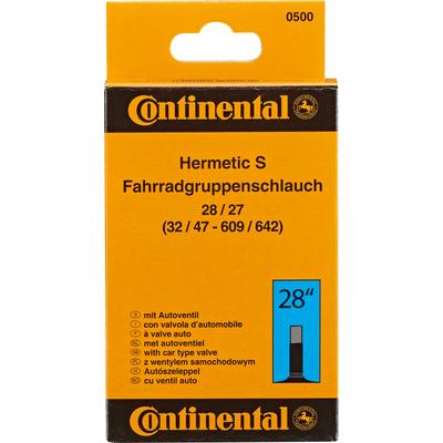 Fahrradschlauch PROPHETE "CONTINENTAL", schwarz, Fahrradschläuche, 48mm, Autoventil (AV), 28 Zoll (71,12cm)