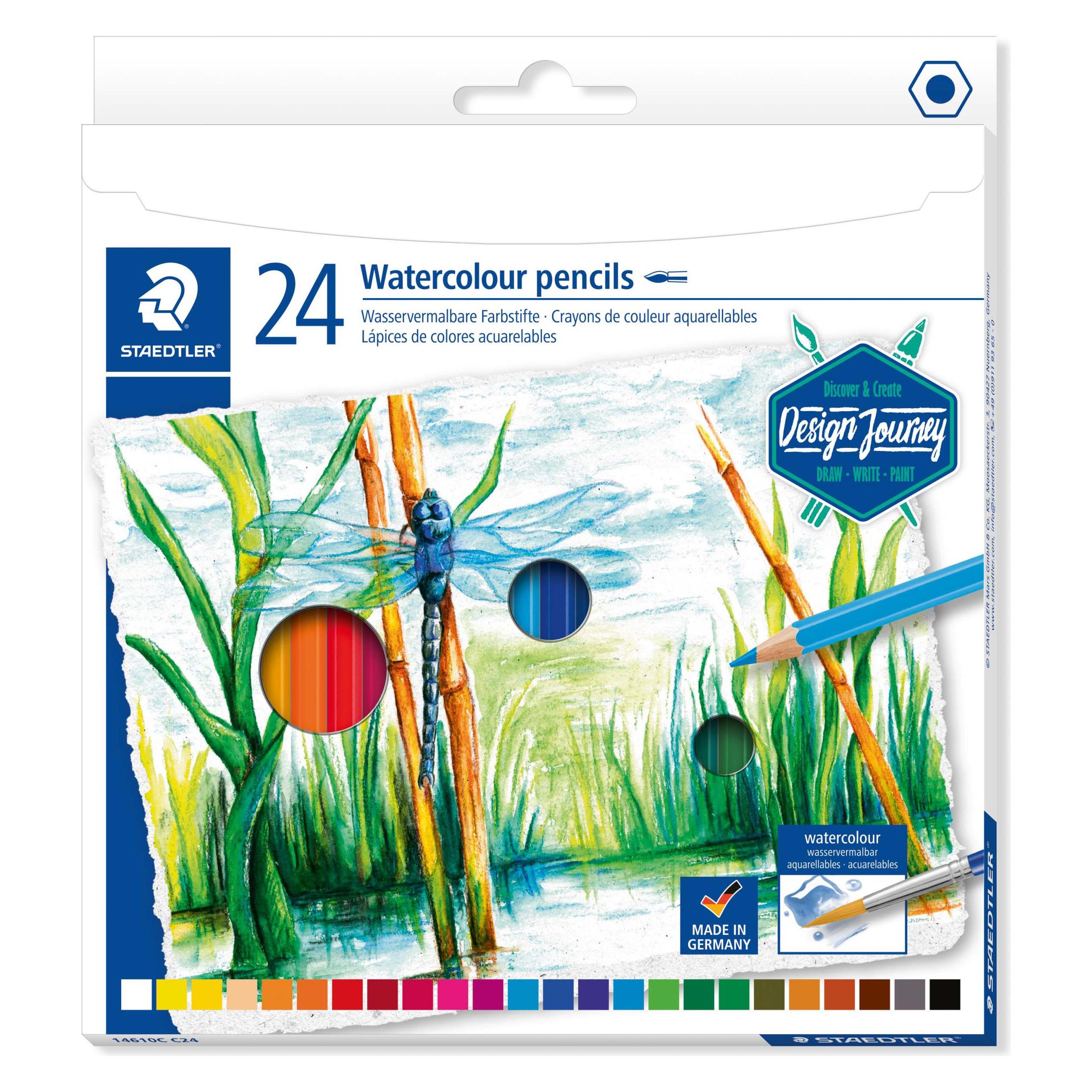 Staedtler Farbstift aquarell 24ST (24x) (14610C C24) Mindestbestellmenge: 5 Stück
