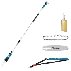 Makita Akku Hochentaster Kettensäge Solo 18V 20 cm Länge 1,62 - 2,52 m DUA200Z