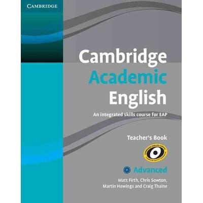 Cambridge Academic English C1 Advanced, Taschenbuch von Matt Firth,Chris Sowton,Martin Hewings, Cambridge University Press, 978-0-521-16527-3