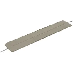 Linear Sitzkissen für Gartenbank 170 cm hellgrau