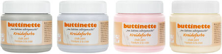buttinette Kreidefarben "Vintage", 4x 150 ml