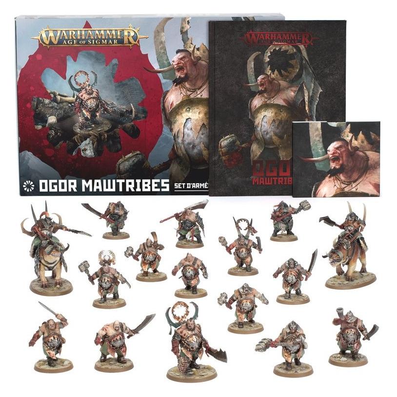 Games Workshop Warhammer AoS - Ogor-Mawtribes-Armee-Set (Fr) (2026) (Kunststoff) (73107106)