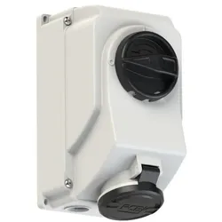 PCE 7515-7 CEE-Steckdose abschaltbar 16A 5p 7h IP44/IP54 75157