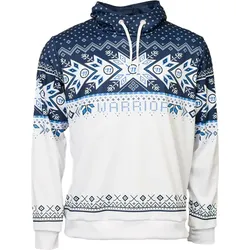 WARRIOR Xmas Hockey 20 Hoody Junior | S weiß/navy