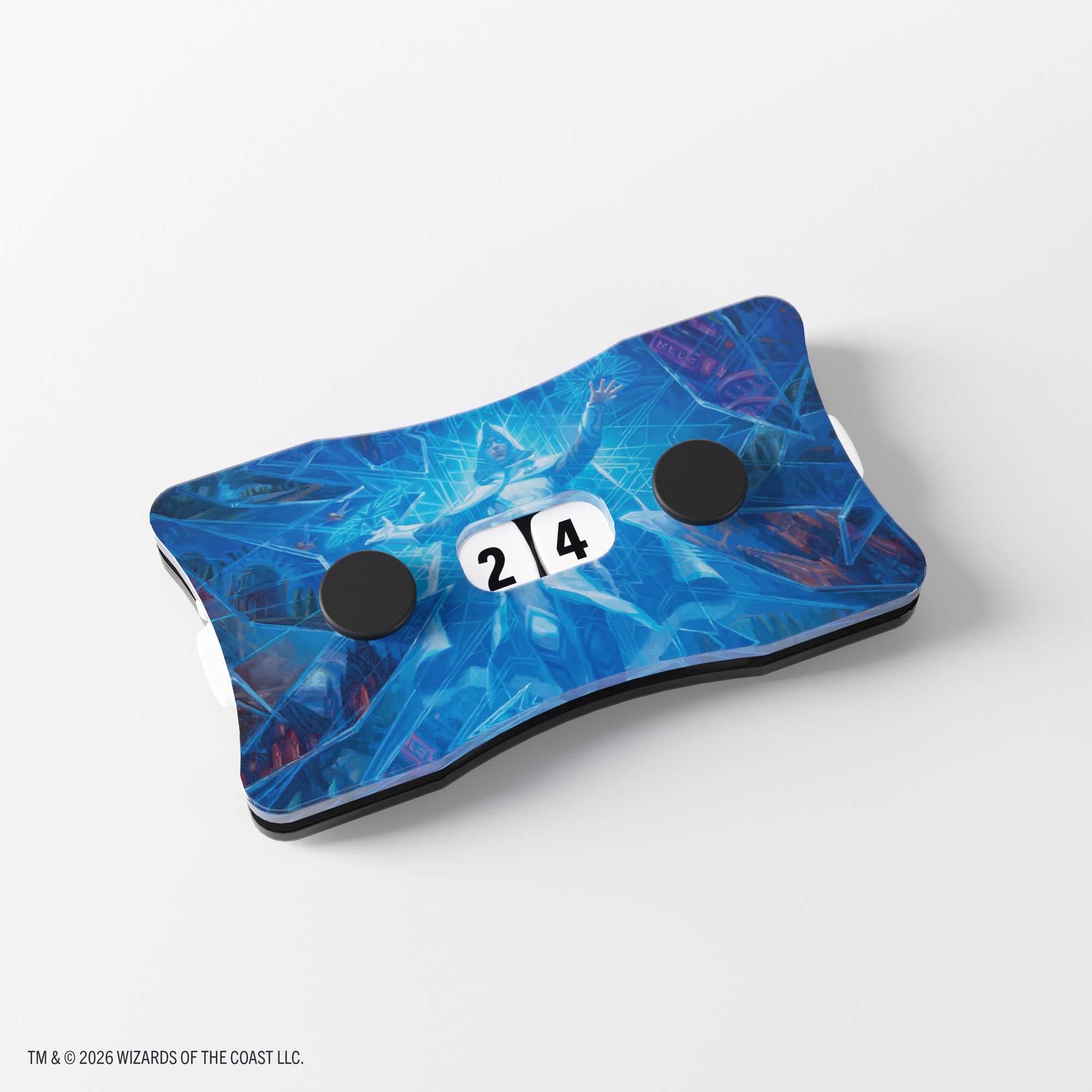 Gamegenic Magic: The Gathering Reality Fracture Double Life Counter - Overwrite the Multiverse, Official Magic Accessory, Double Rotating Counter