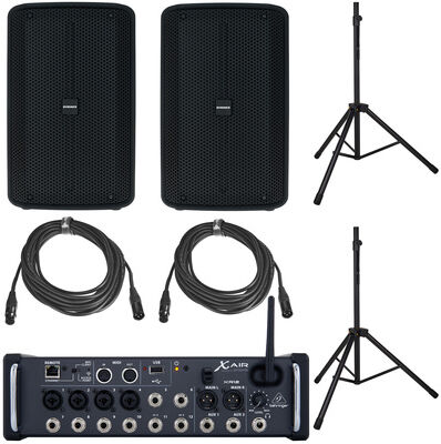 Behringer X AIR XR12 +Syrincs D110SP Set Schwarz