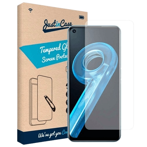 Just in Case Gehärtetes Glas Clear Displayschutfolie Realme 9i