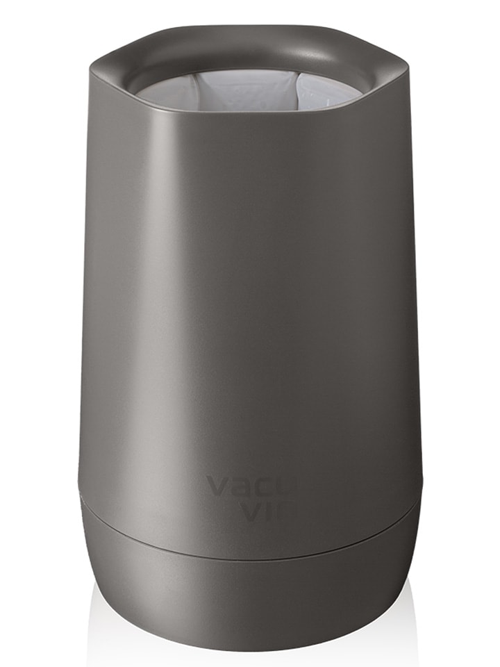 Vacu Vin Weinkühler ''Hexo'' in Grau - (H)21,3 x Ø 13,6 cm - onesize