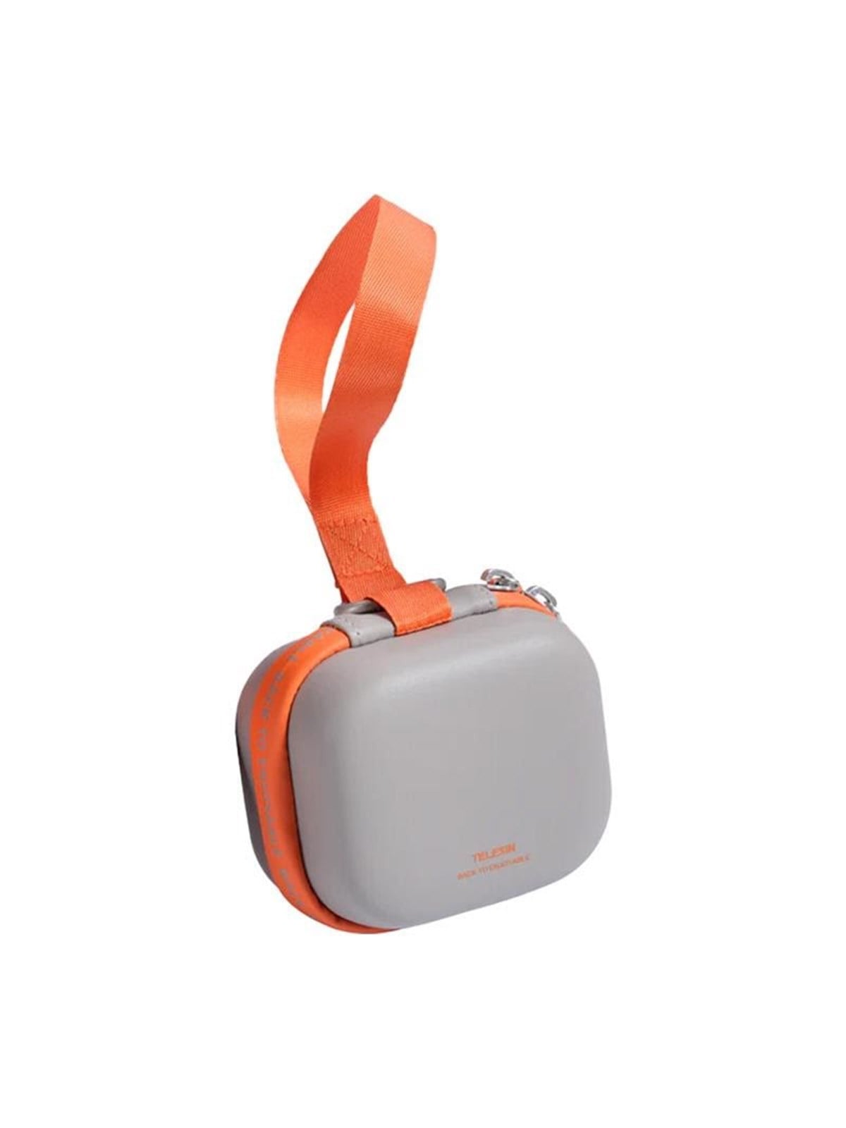 TELESIN Telesin DisAdv EVA Universelle Mini-Transporttasche für Sportkameras (Gray-Orange)