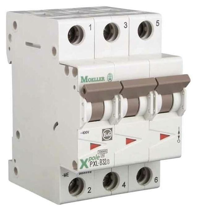 Eaton PXL-B50/3 LS-schakelaar, 50A, 3-polig, B-karakteristiek, 236405