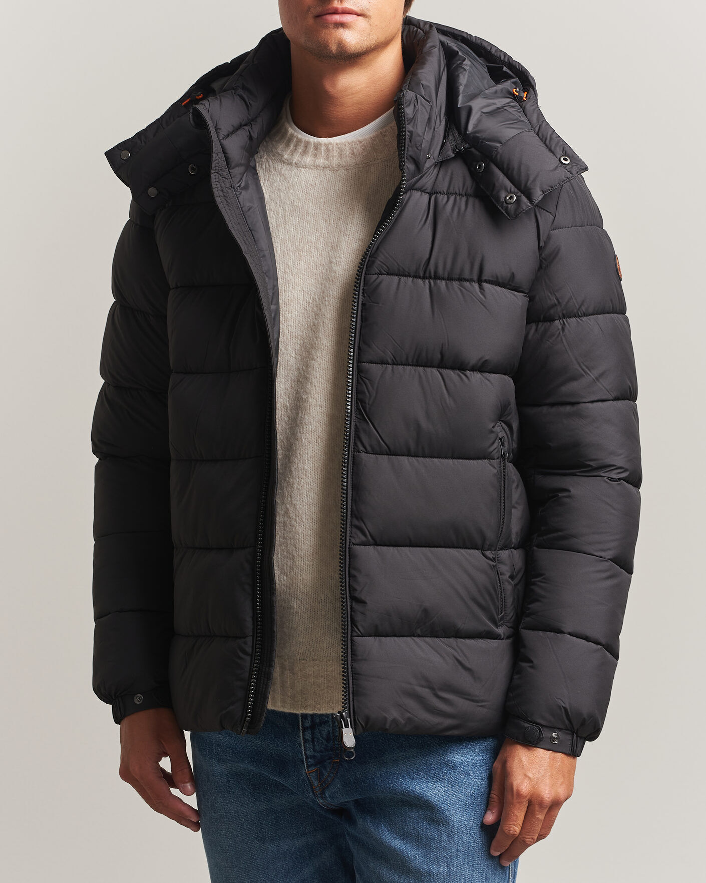 Save The Duck Boris Matt Padded Puffer Black men XL Sort