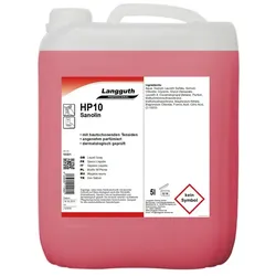Flüssigseife Langguth Sanolin HP10 rose 5 L extra milde Seifencreme für die Handreinigung