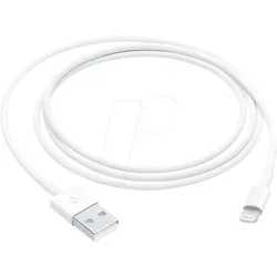 APPLE MXLY2ZM/A - Sync- & Ladekabel, USB-A -> Lightning,1,0 m, weiß