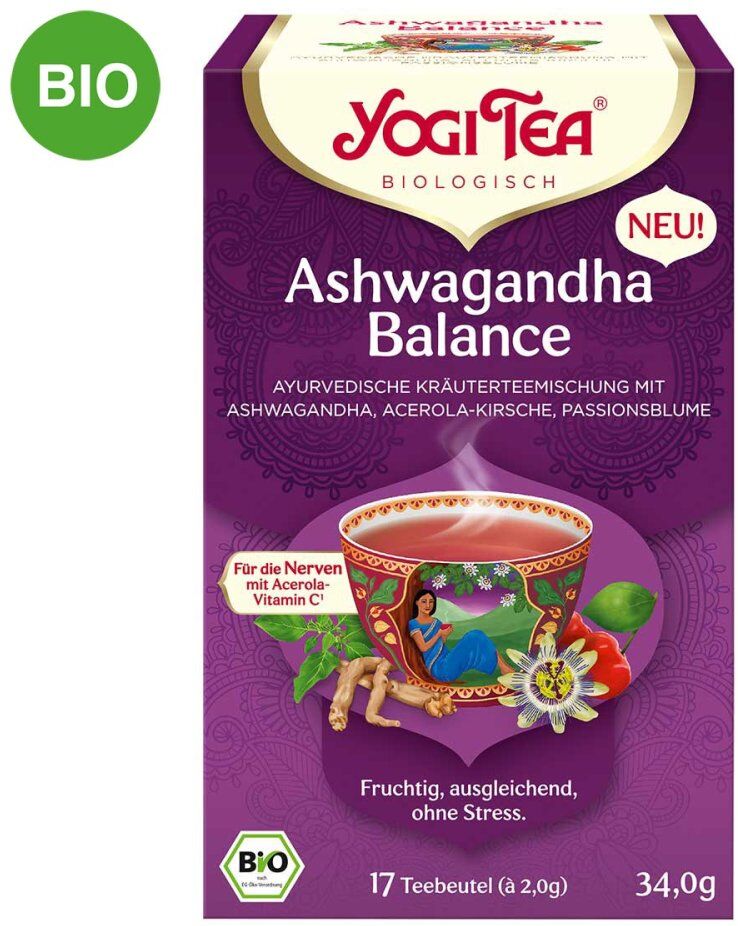 Yogi Tea Ashwagandha Balance Bio Tee