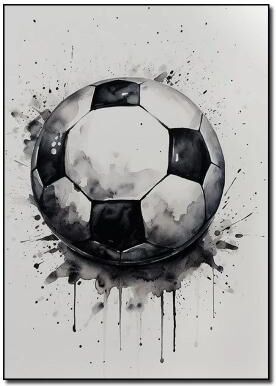 Uplift Treasures Personalized Football Player Canvas Poster dd063 03 15.75 19.69 In