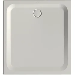BetteUltra Rechteck-Duschwanne mit Minimum-Wannenträger, 1200x1100x35mm, 8664-423T1, Farbe: Flax