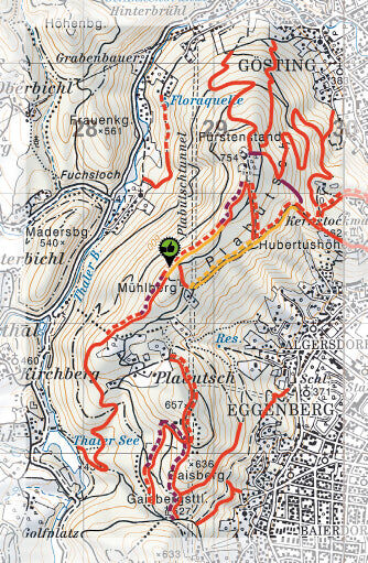 Carte Supertrail - Graz   Supertrail Map
