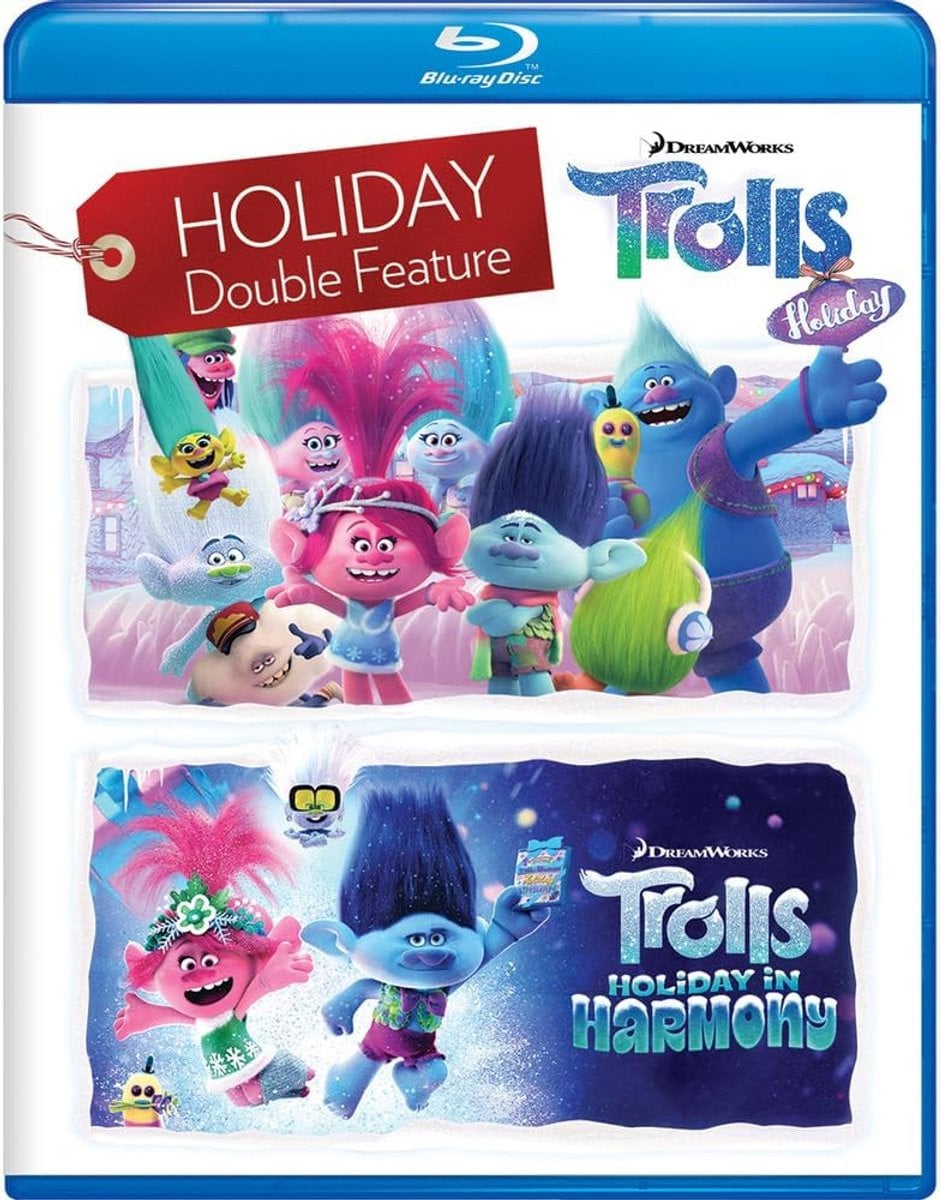 Trolls Holiday & Holiday in Harmony DVD/Blu-ray