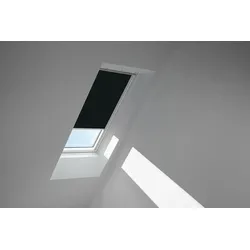 VELUX Verdunkelungsrollo Austauschfenster für andere Hersteller DKL  0811 3009S Schwarz 3009 Schiene Alu