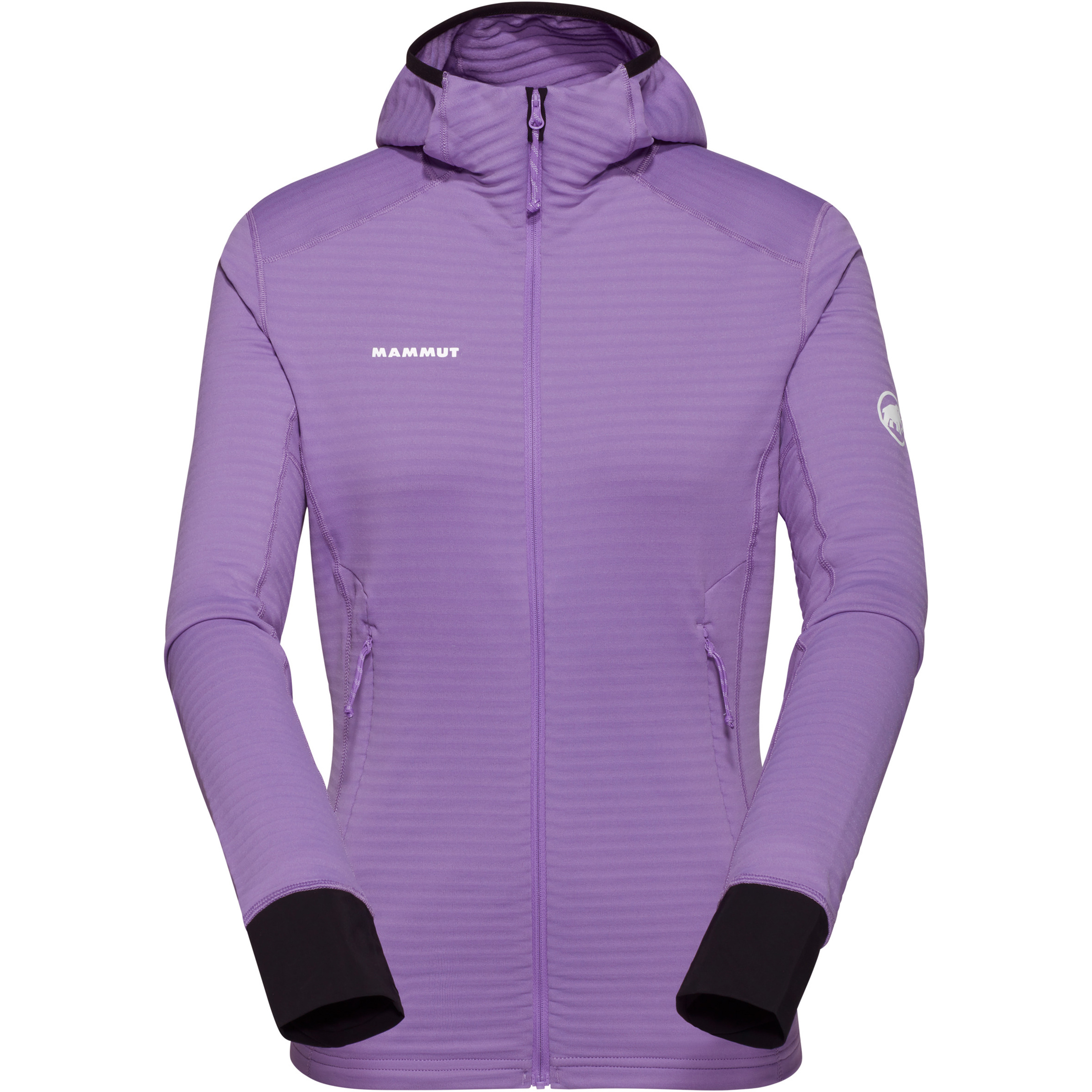 Mammut Taiss Light ML Damen Fleecejacke lila Größe L Trekking Elastisch