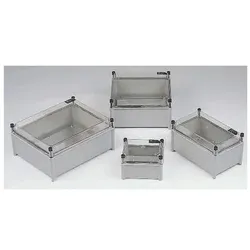 RS PRO Polyestergehäuse 300x300x175mm (Gehäuse), Elektronikzubehör + Gehäuse, Grau