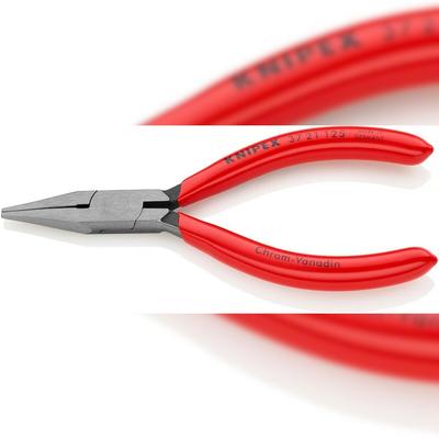 KNIPEX Greifzange für Feinmechanik, schwarz atramentiert, 125 mm
